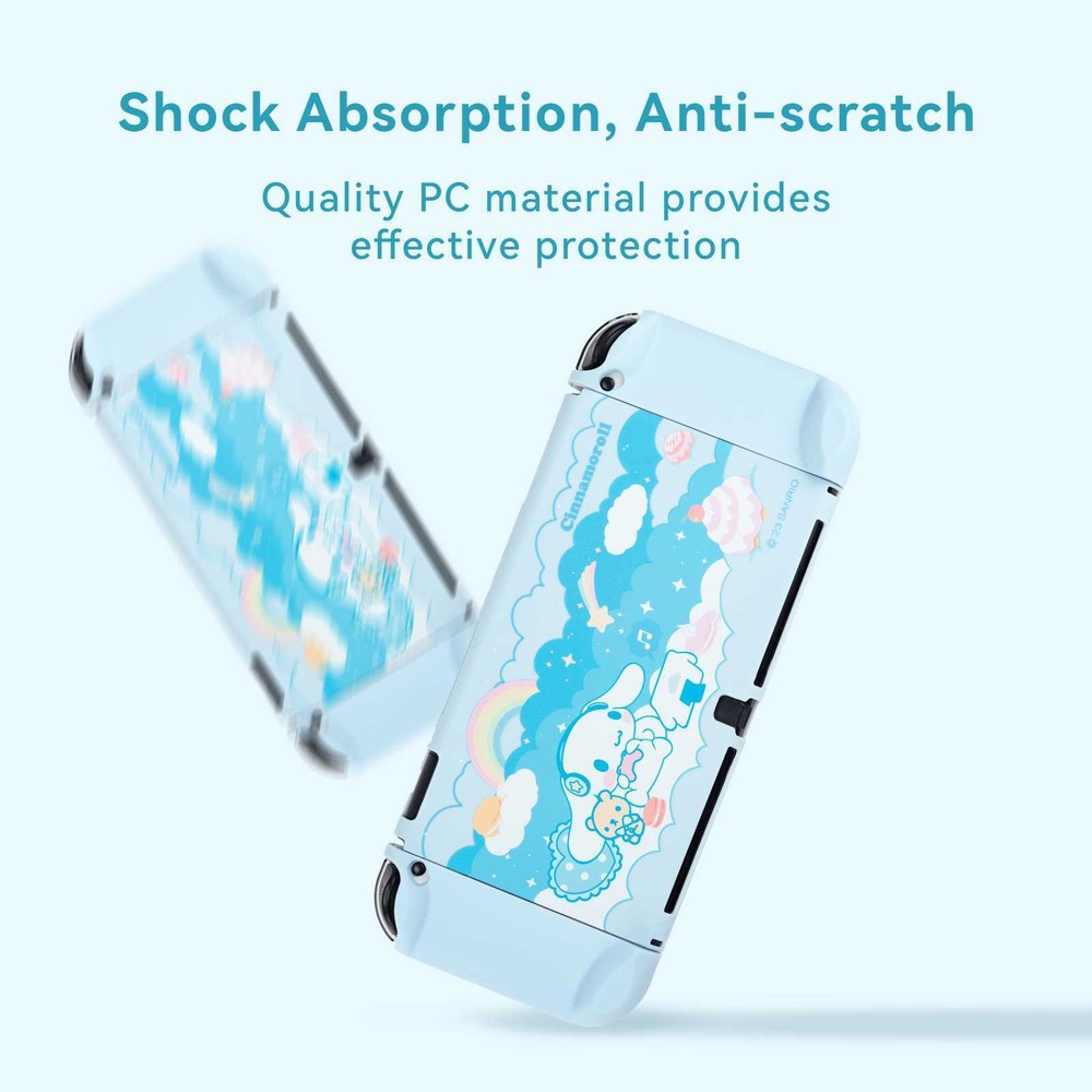 GeekShare X Sanrio Protective Case for Nintendo Switch OLED PC Shell Cinnamoroll