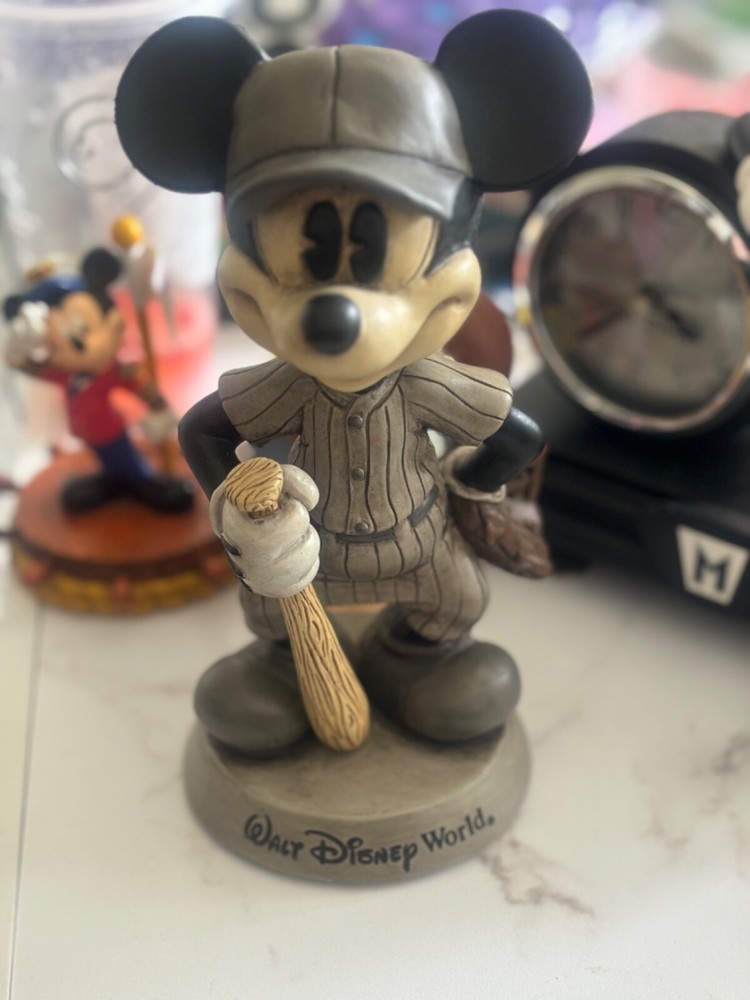 Disney Baseball Mickey Mouse Bobblehead Figurine