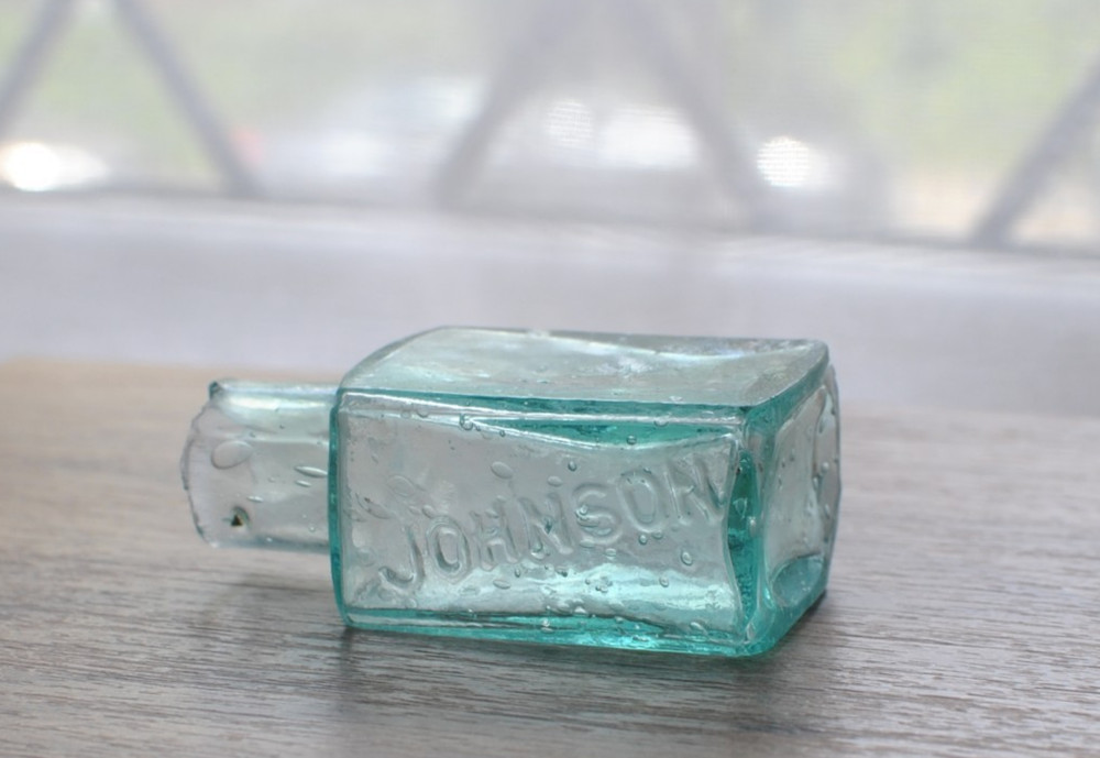 Small Old Vintage Bottles " JOHN SON "