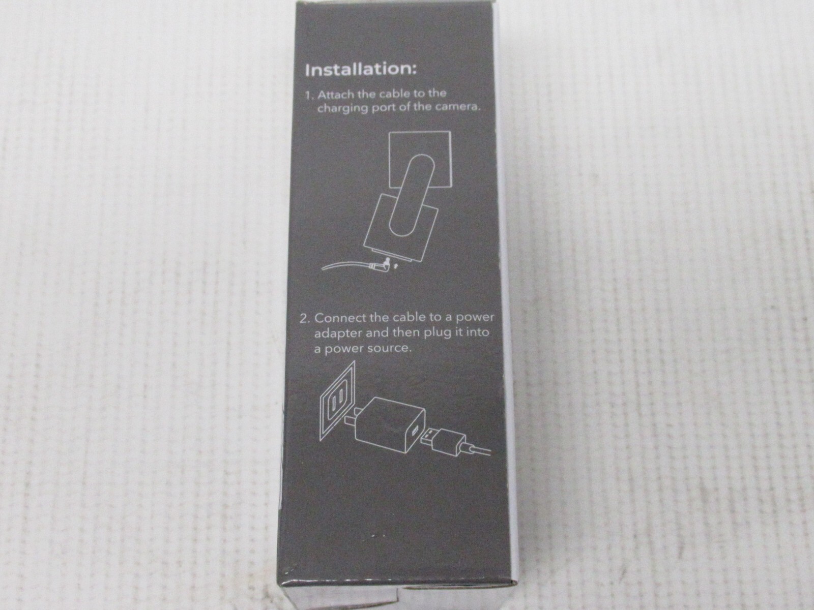 Wasserstein Power Cord for Wyze Cam Pan V3 | 20 ft Cable and Adapter - White