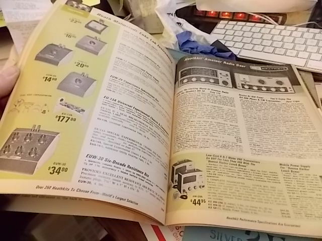 1967 HEATHKIT ELECTRONICS CATALOG W MAILING ENVELOPE