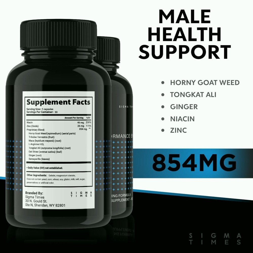 (3 Pack) Performer 8 Capsules - Performance Enhancer Advanced Male Support