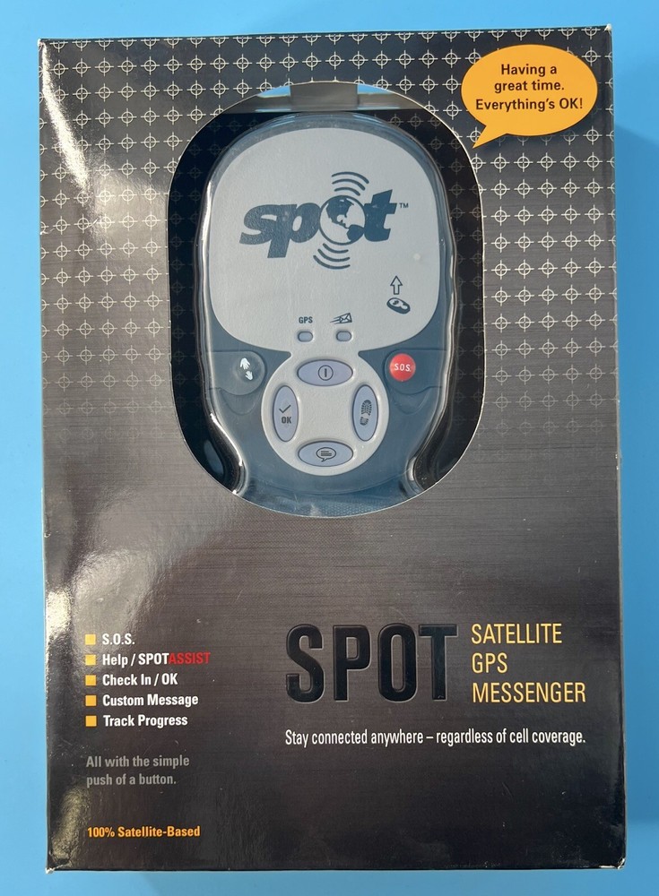 SPOT Satellite GPS Messenger 2 Handheld SOS - New