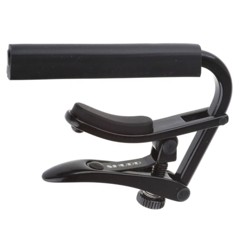 Shubb C2K Capo Noir for Nylon String Classical Guitars, Black Chrome