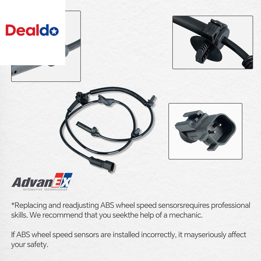 ALS2039 Left or Right Front Side ABS Wheel Speed Sensor Compatible with Buick En