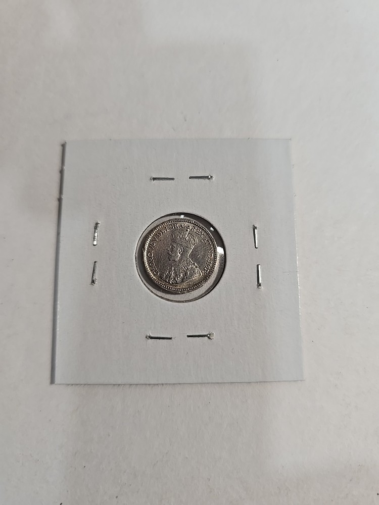 1919 Canada 5 Cent Silver