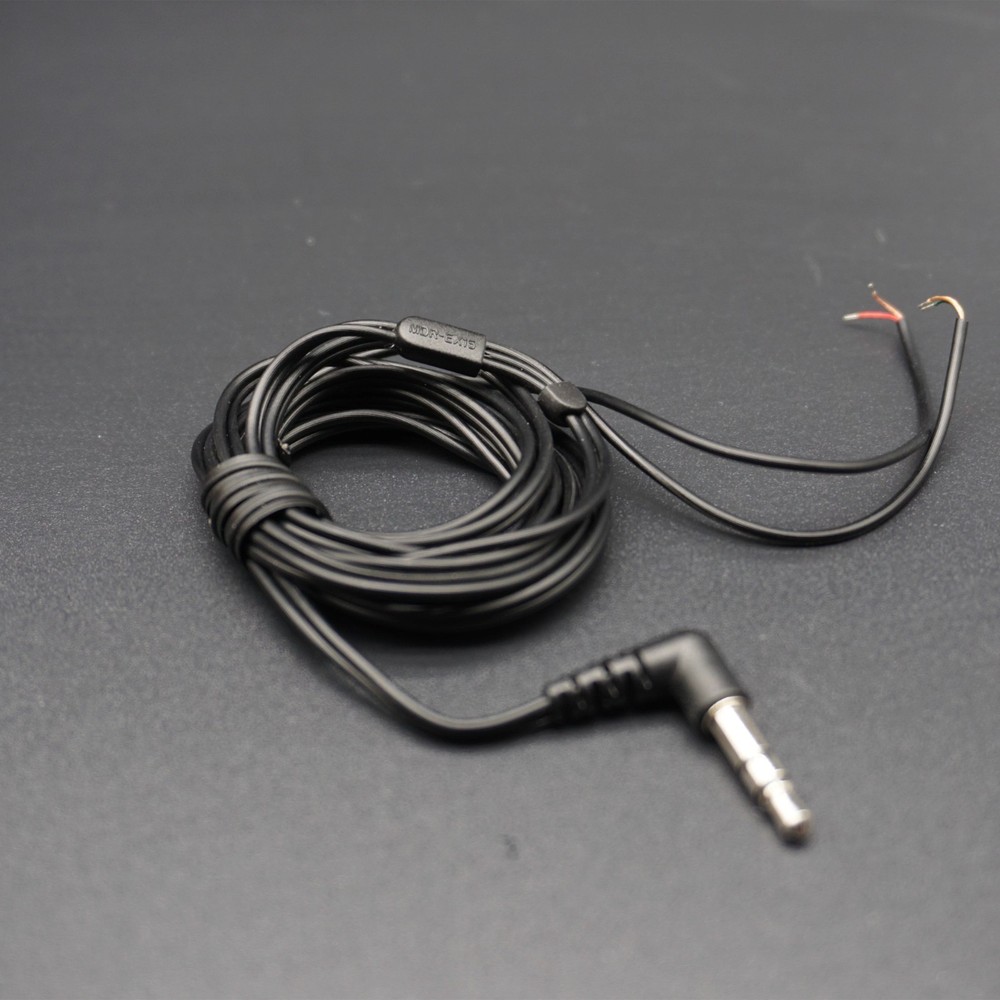 2X Universal Earphone headphone repair Replacement Audio Cable Wire For Sony
