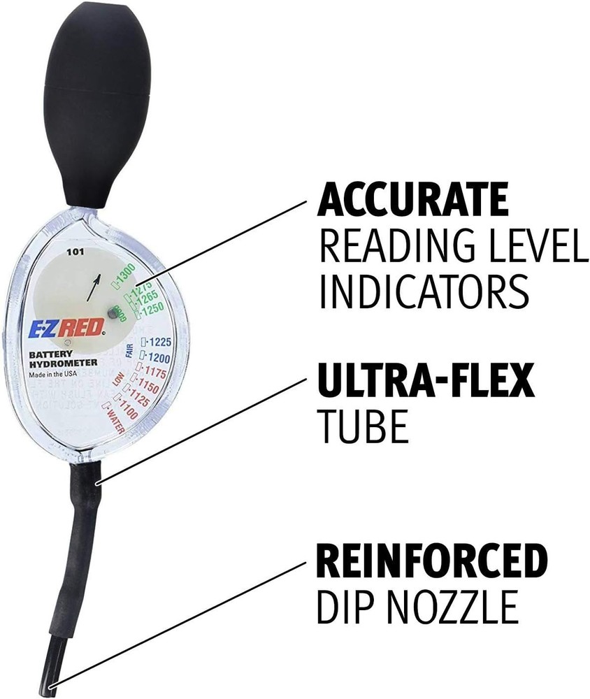 EZRED SP101 Battery Hydrometer, Factory