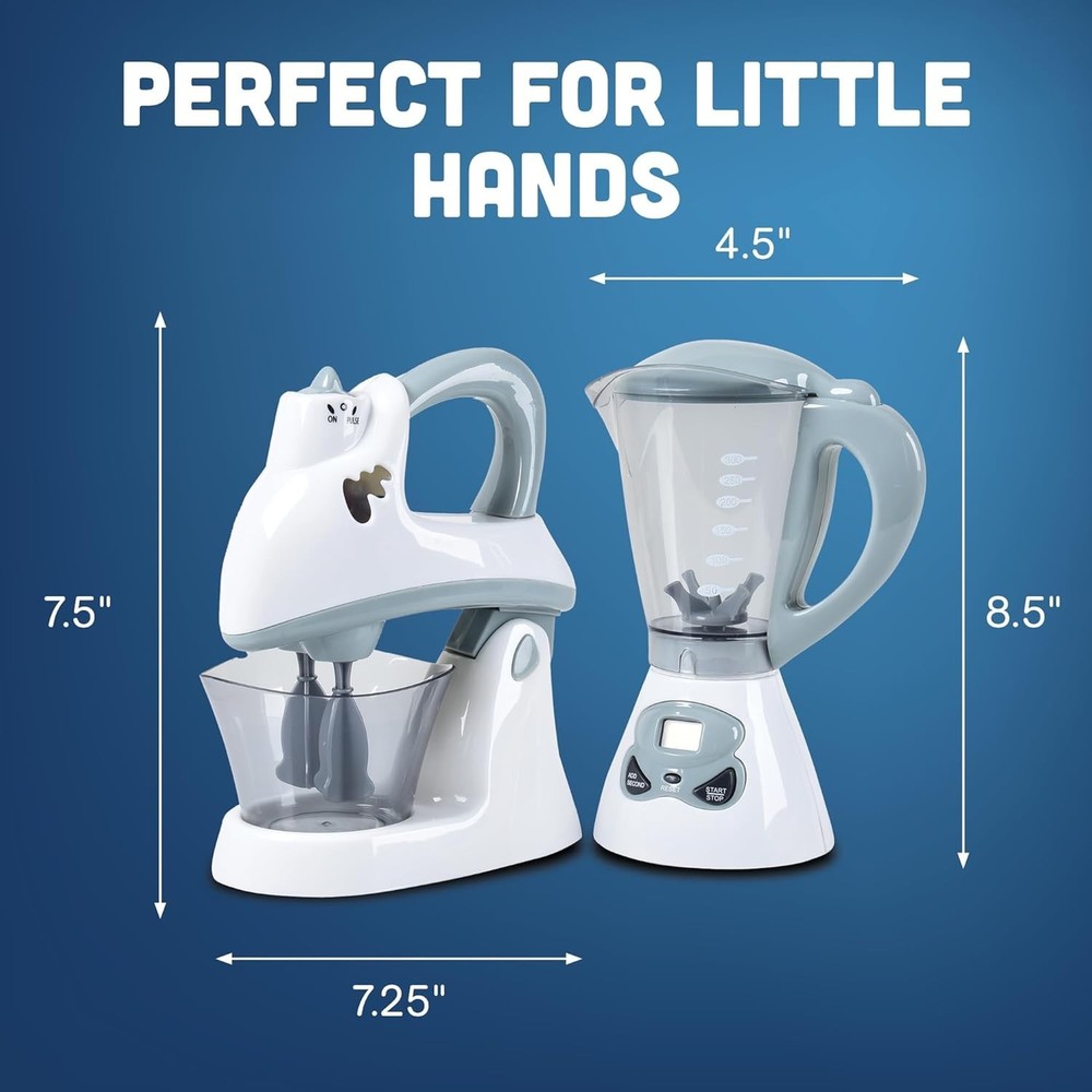 Toy Blender & Mixer with Realistic Functions