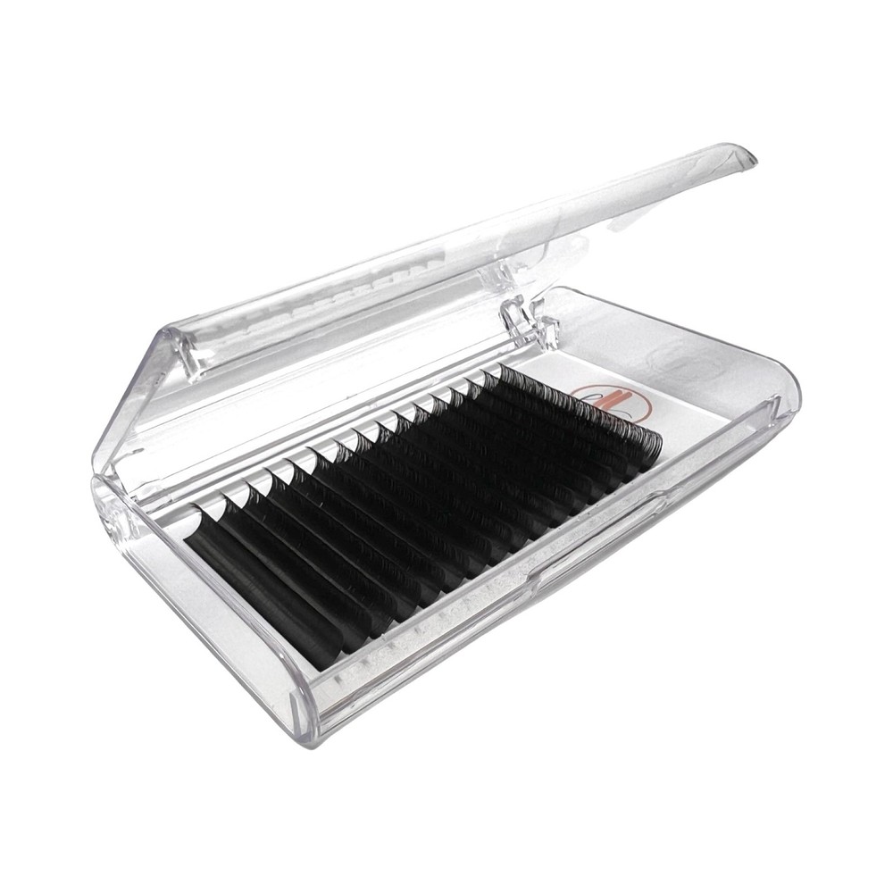 D Curl Cashmere Eyelash Extensions | Multi-Diameter | Matte Black