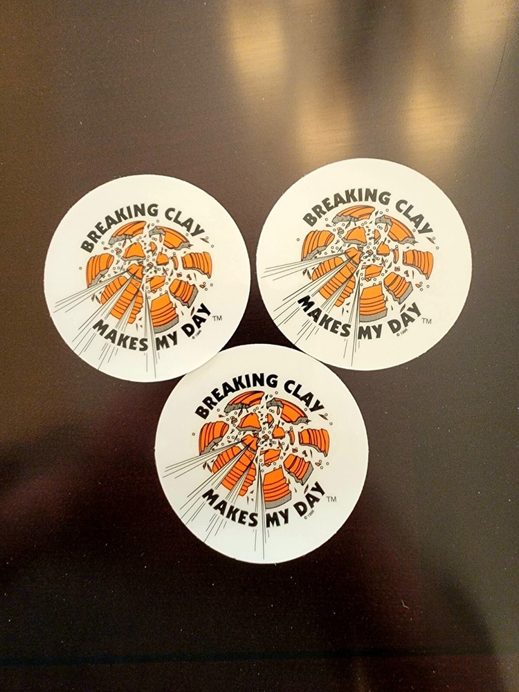CUSTOM WINDOW DECALS "Breaking Clay Makes My Daytm "