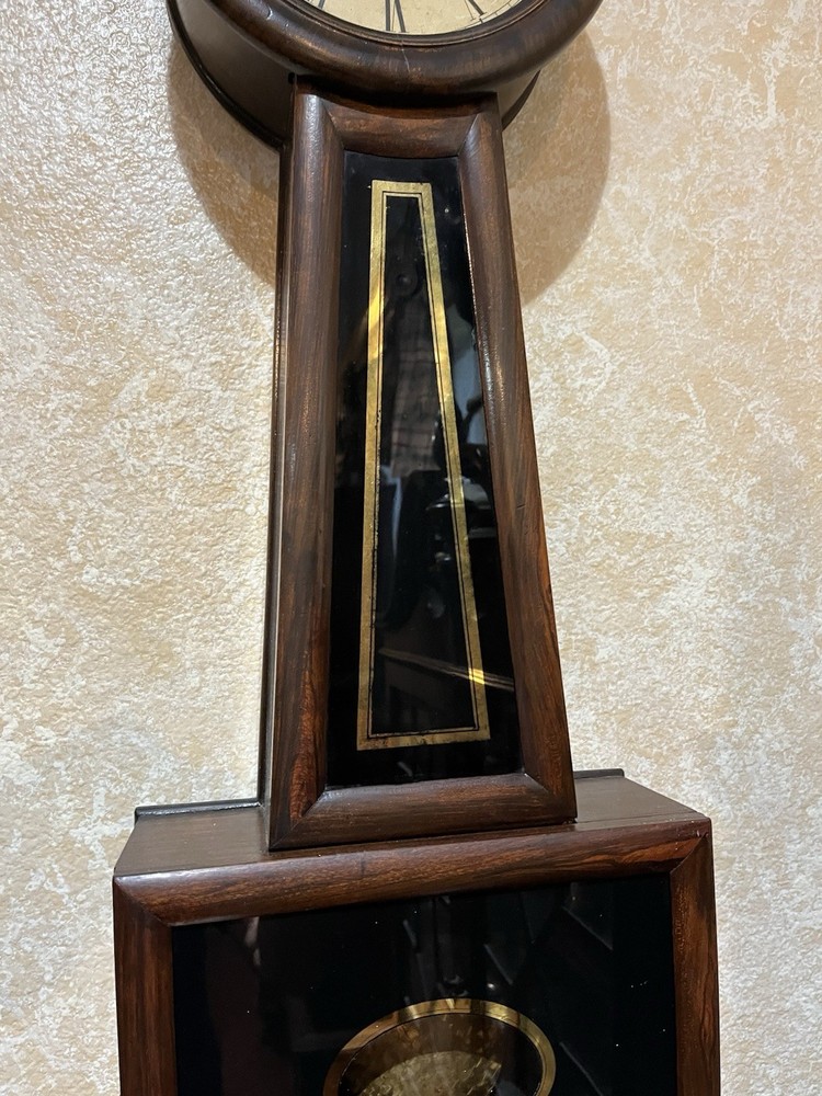 Howard & Davis Number 5 Rectahgular Bottom Clock Banjo