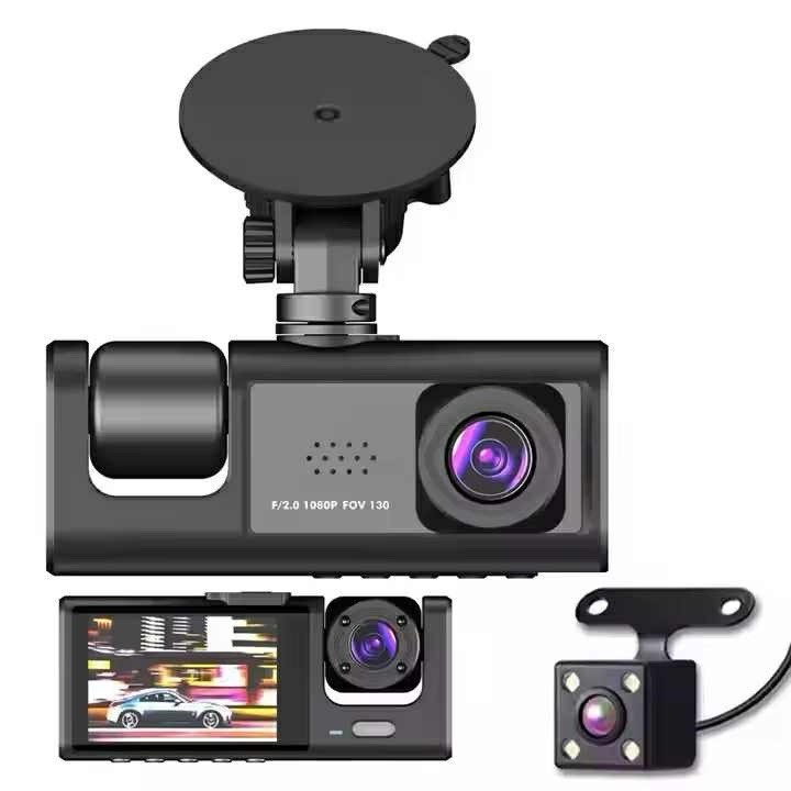 Dash Camera 3 In 1 for Car Dash Cam