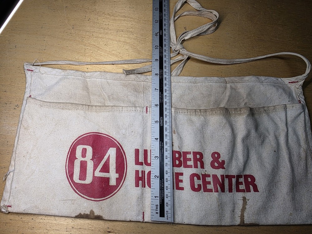 Vintage 84 Lumber Tool Apron
