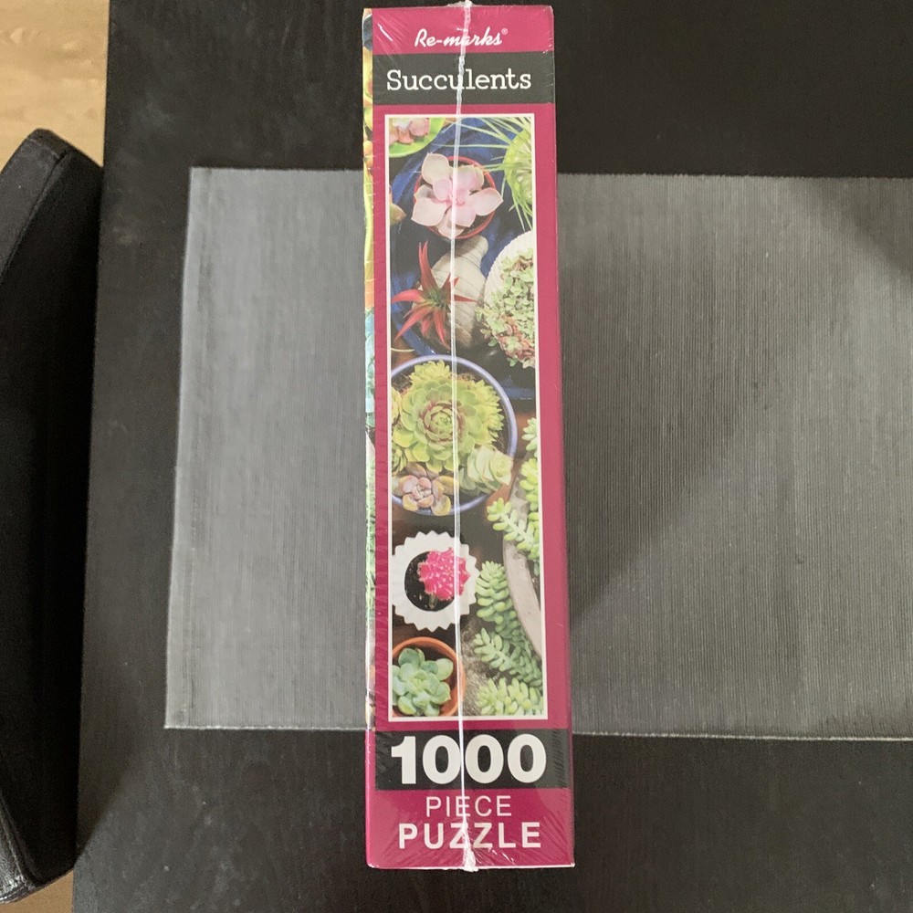 Re-Marks Succulents 1000 Pc Puzzle