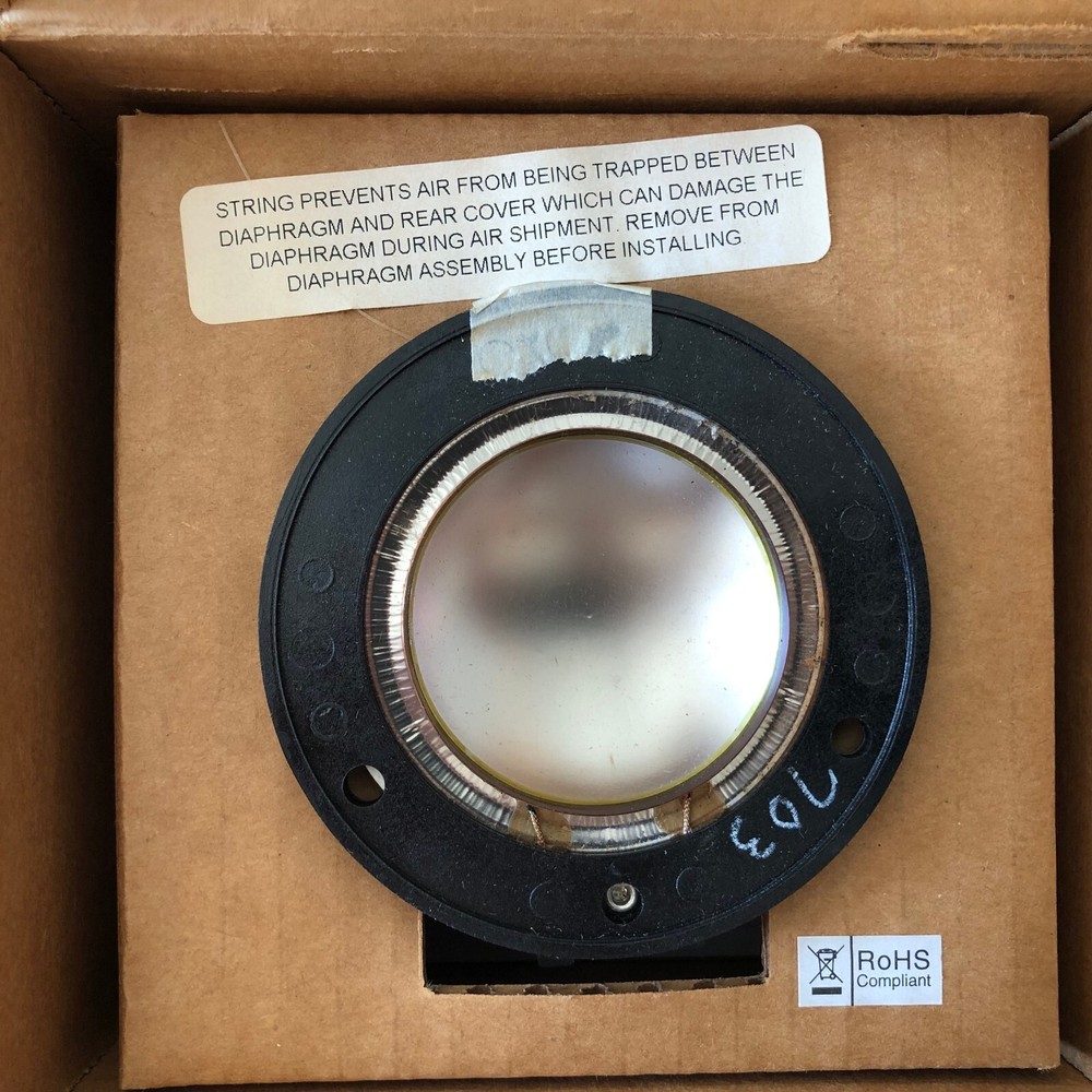 COMPRESSION DRIVER Replacement Diaphragm SBD-40-1 Driver 8 Ohms ( USA )