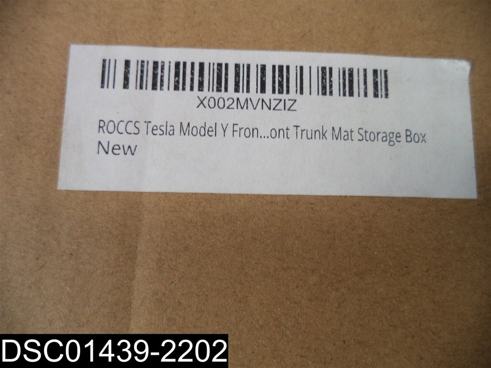 Tesla Black Y Trunk Style Storage Box
