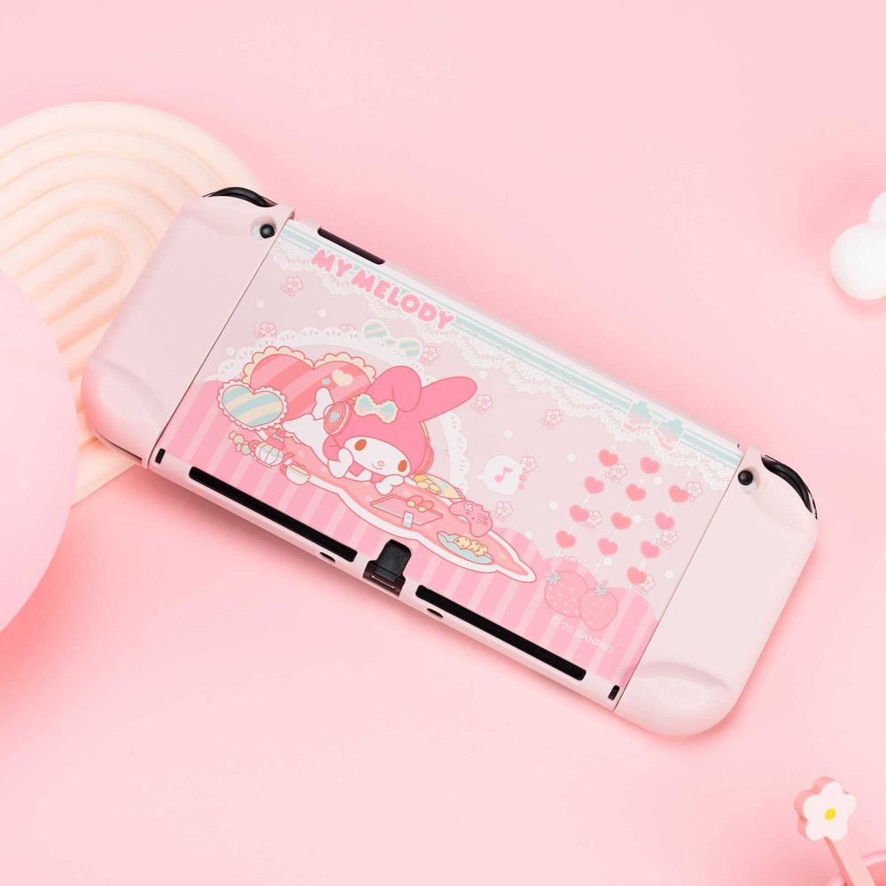 GeekShare X Sanrio Protective Case for Nintendo Switch OLED PC Hard Shell Melody