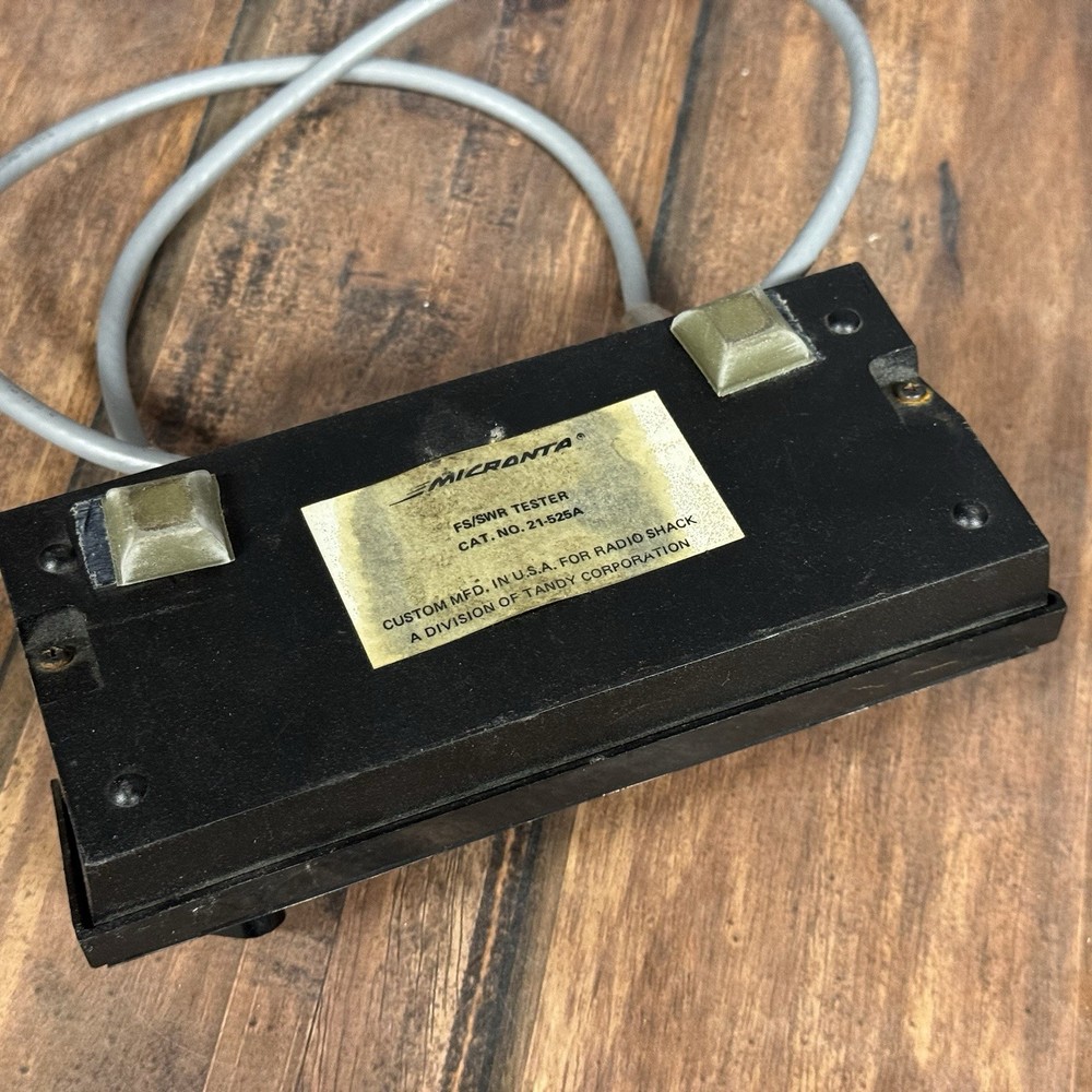 Micronta Field Strength SWR Tester 21-525A