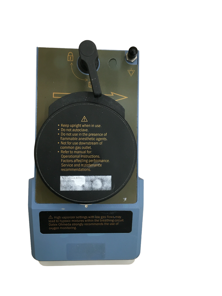 Datex-Ohmeda D-Tec Plus DESFLURANE Vaporizer