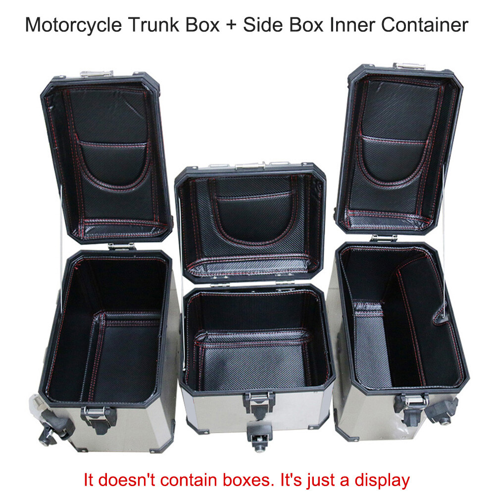 Motorcycle Trunk Box + Side Box Inner  Trunk Side Saddlebag  P9L2