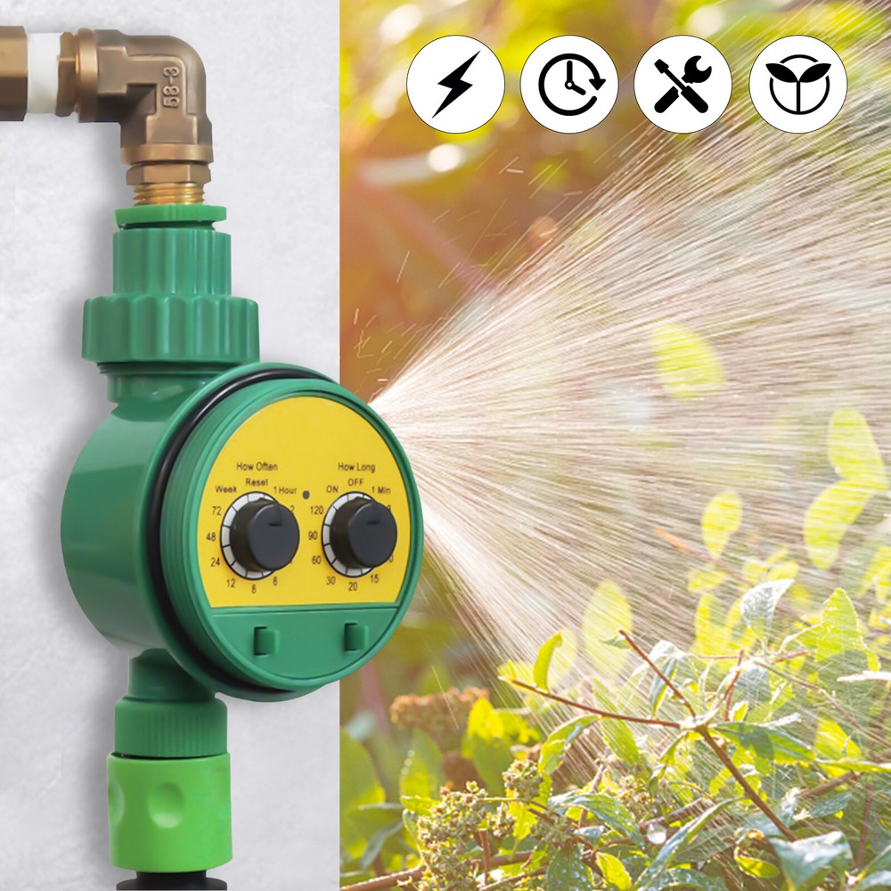 Garden Irrigation Controller Water Timer Digital Intelligence Watering System US