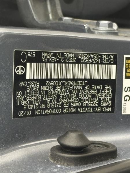 Camera/Projector Hatchback Camera Front Fits 19-25 COROLLA 2659917