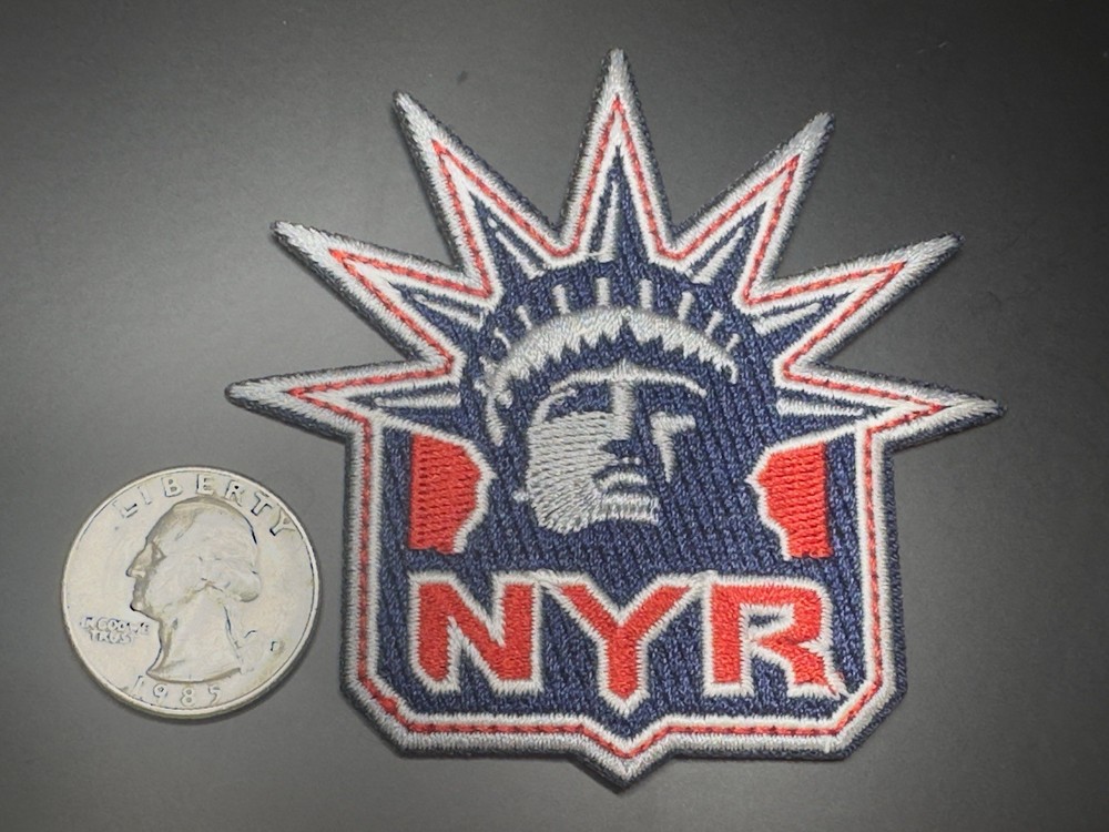 New York Rangers Embroidered Iron On Patch