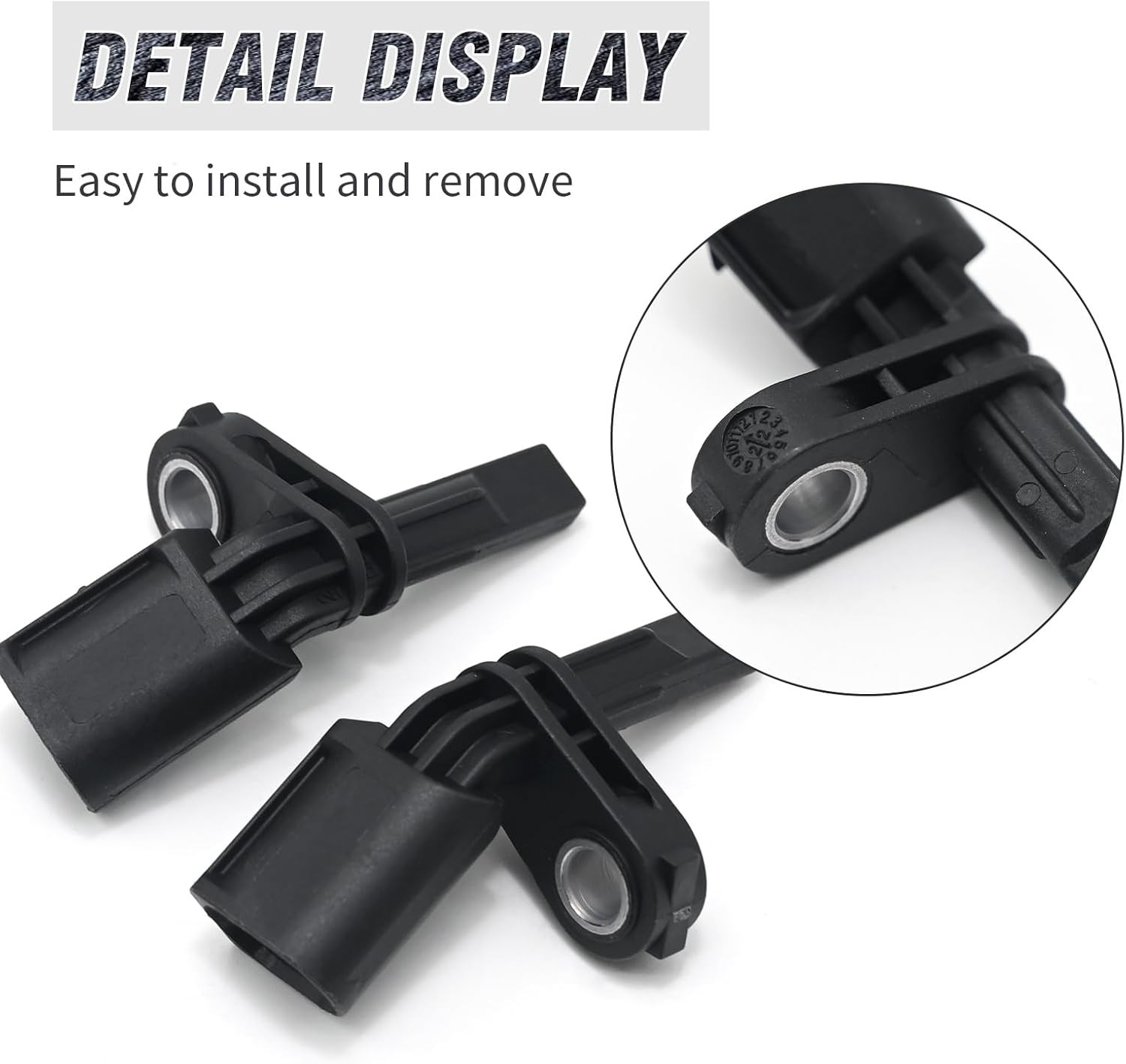 2Pcs ABS Wheel Speed Sensor Front&Rear ALS469 ALS468 ALS430 ALS467 Replacement f