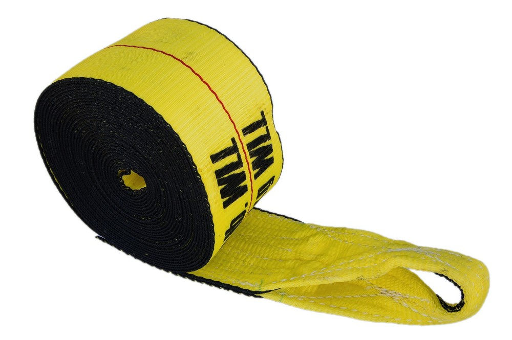 (12) 4"x30' Winch Straps Loop End Flatbed Truck Trailer Tie Down Strap Binder