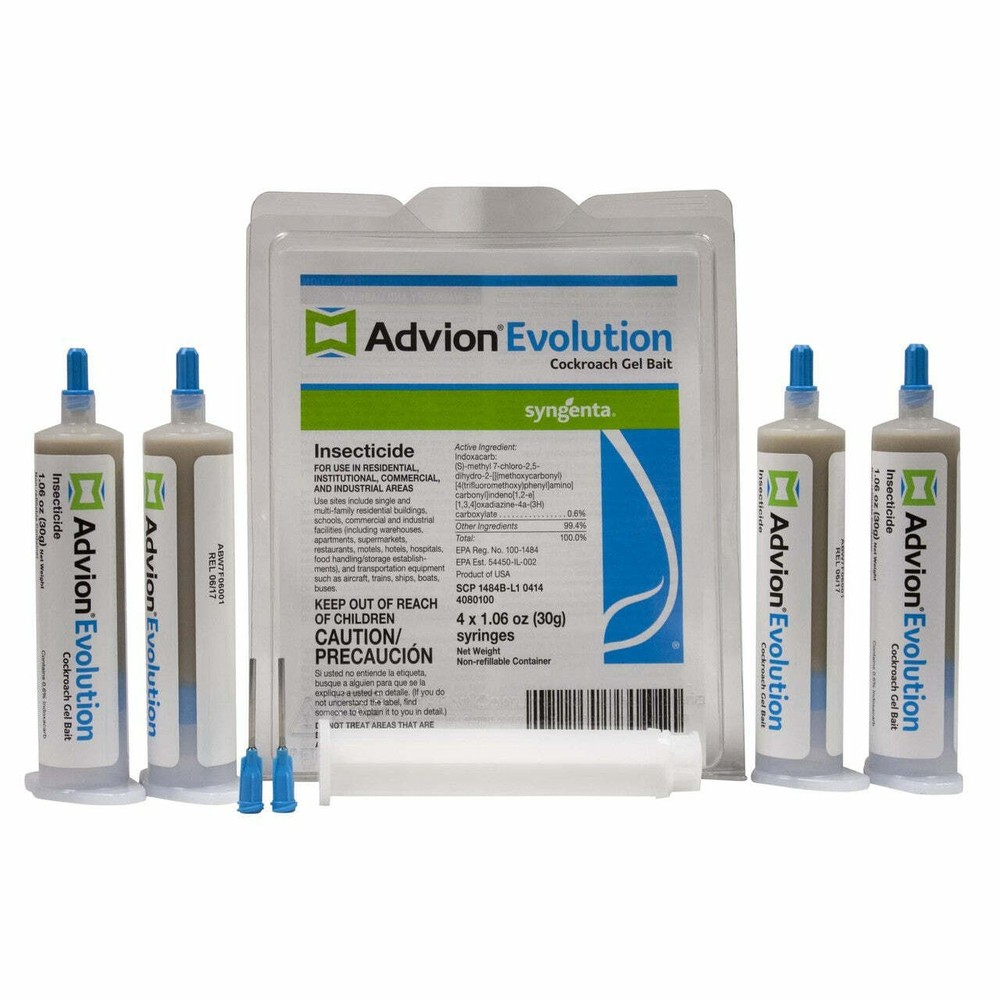 Advion Evolution Cockroach Gel Bait - 4 tubes