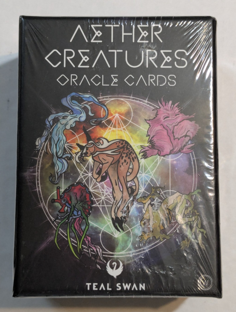 ONE Aether Creatures Oracle - 72 Cards & Guidebook - Teal Swan