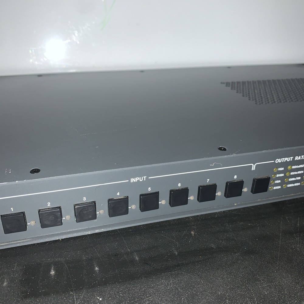Extron IN1508 8 input Scaling Presentation Switcher Electronic Data Computer