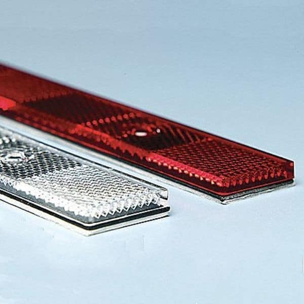Reflector, Rectangular, Clear, 12" L, 60-0045-20
