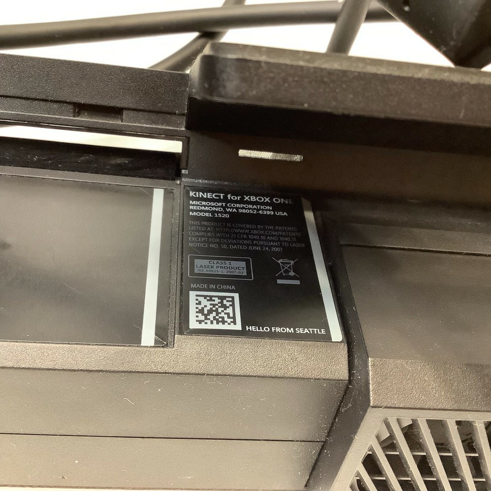 Microsoft Xbox One Kinect Model 1520 Motion Sensor Camera Tested