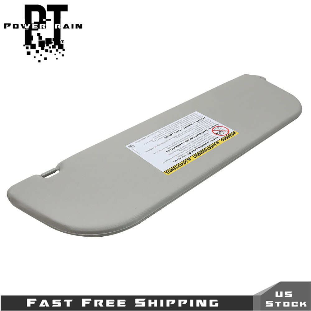 For Ford E150 E250 E350 Van 2009 2010-2014 Sun Visor Gray Left Driver Side
