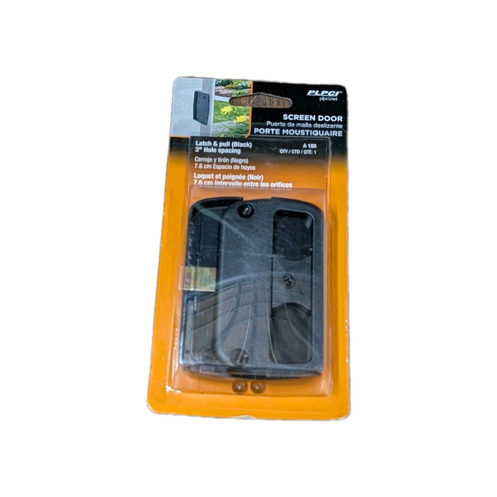PLPCI A186 Screen / Storm Door Latch & Pull Handle Hardware Kit 2.25 in X