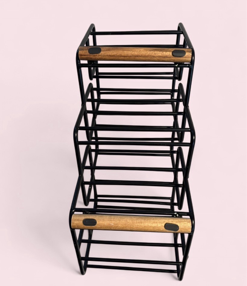 Gourmet Basics by Mikasa 12-Bottle Stackable Wine Rack