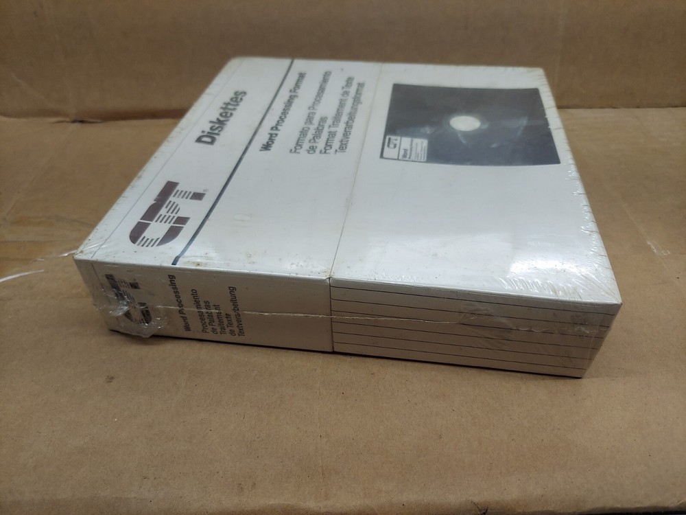 CPT Diskette Box Set Word Processing Format NOS In Sealed Package
