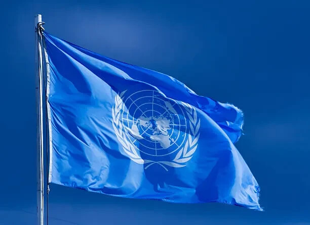 Flag "United Nations"  3 x 5