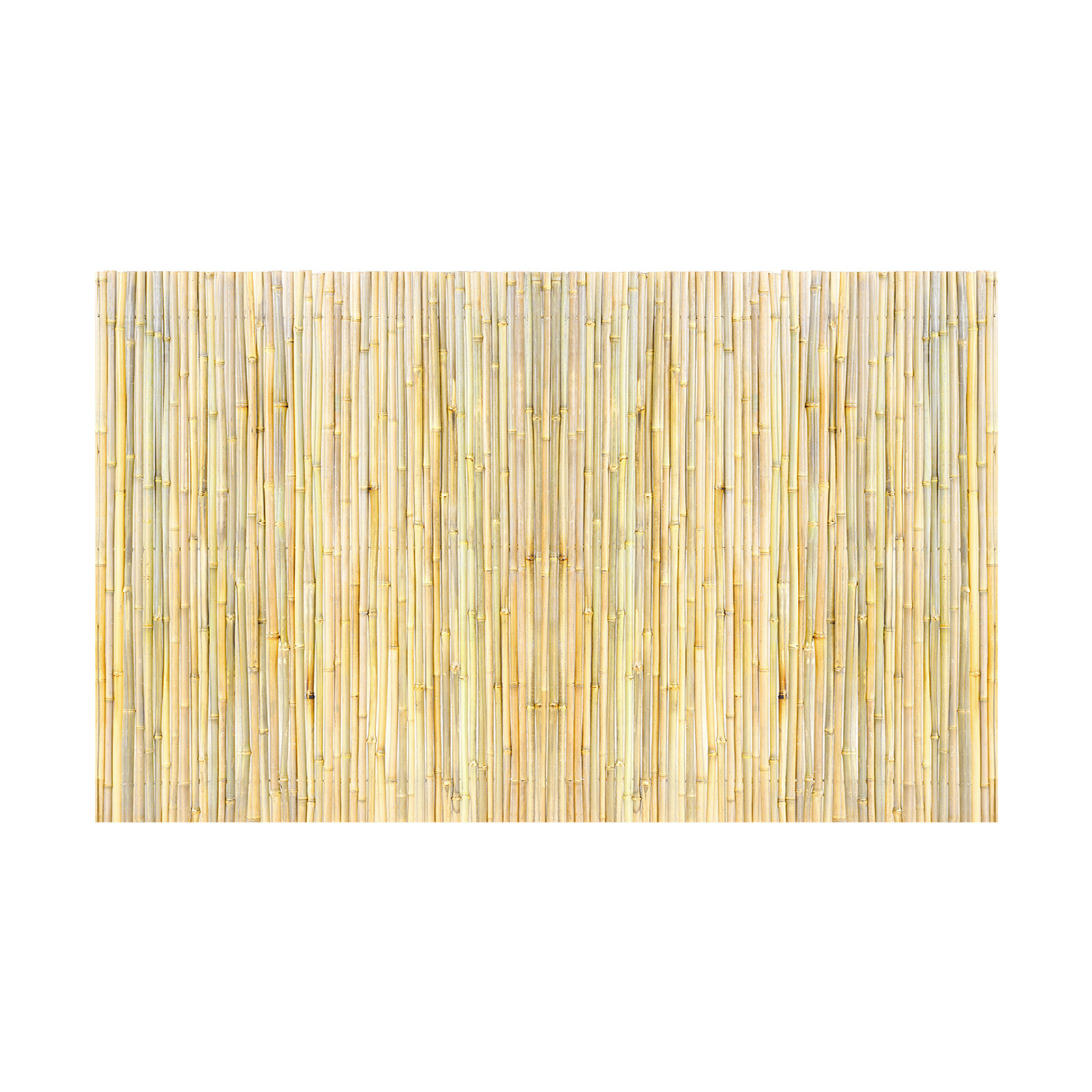 VEVOR Natural Rolled Bamboo Fence Bamboo Panel 4 ft H x 8 ft L x 0.75 in D.