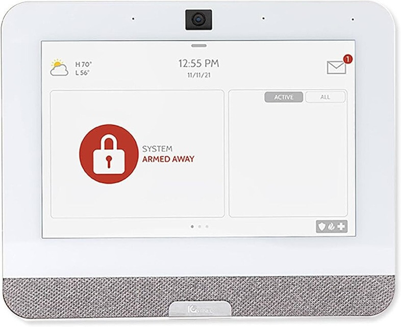 Qolsys iQ4 iQP4002 433 MHz DSC Wireless Alarm Security Panel Power G All In 1 N