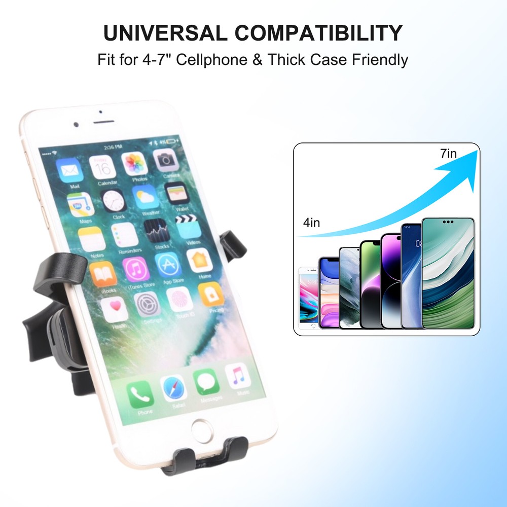 ABS Center Console Mobile Phone Holder Bracket Mount For Corvette C6 2005-2013