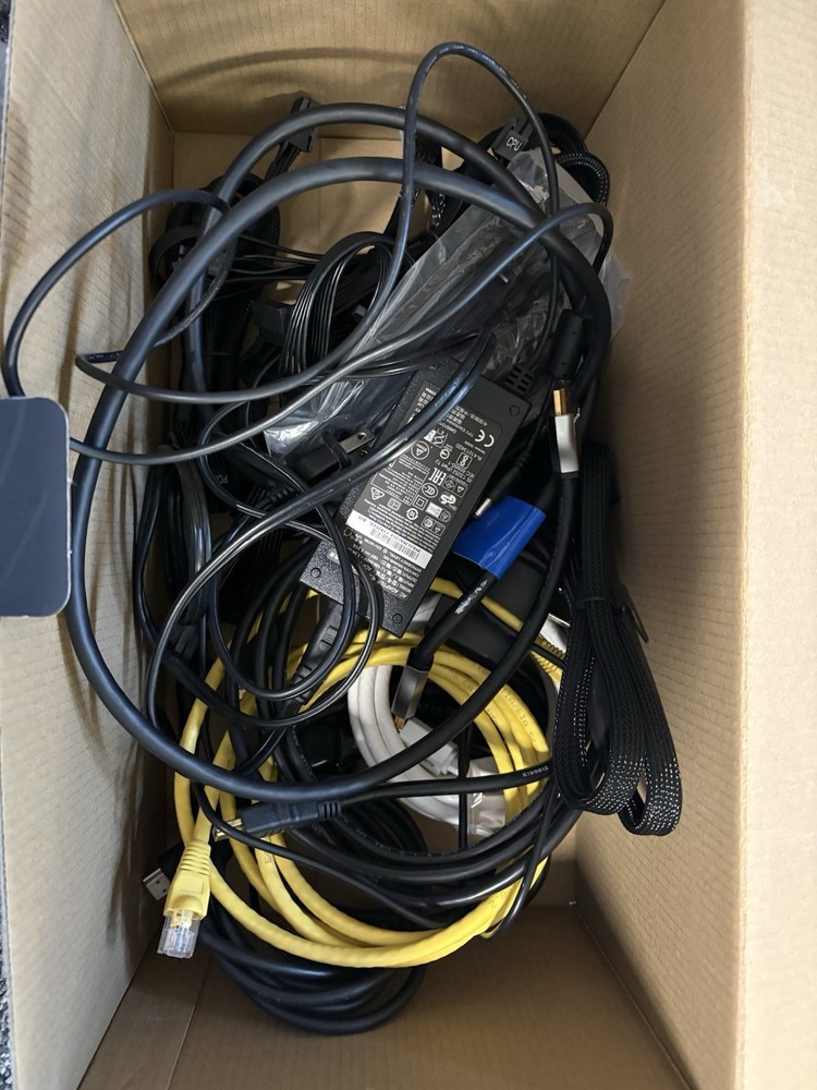 Mixed Electronics Cables & Accessories HDMI Ethernet Power Adapter Lot