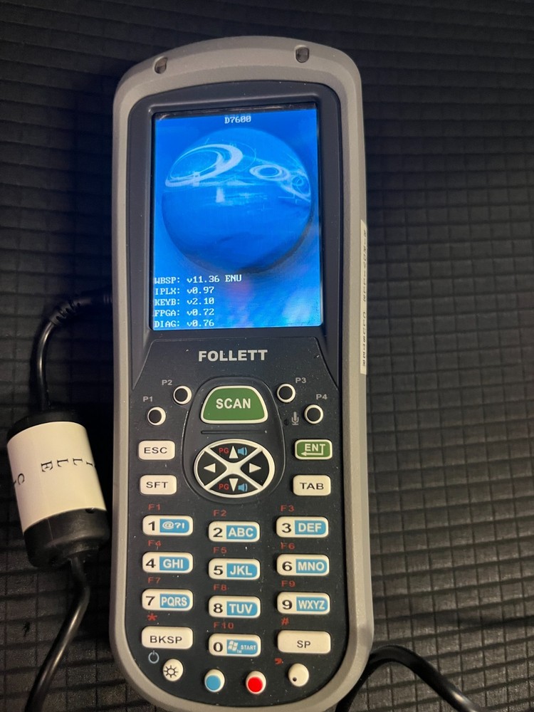 Follett Panther V3 Handheld Barcode Scanner – Wireless / USB