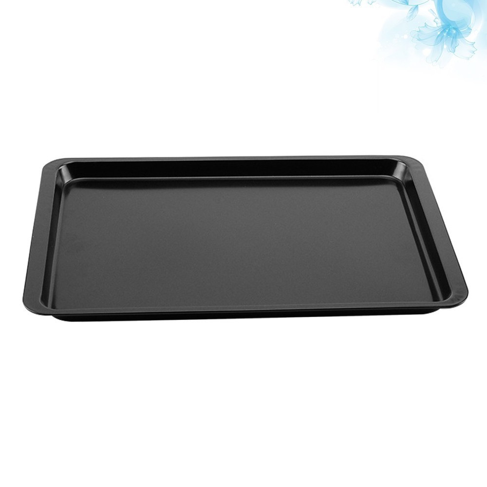 Non Stick Carbon Steel BBQ Cooking Griddle Rectangular Pizza Baking Plate