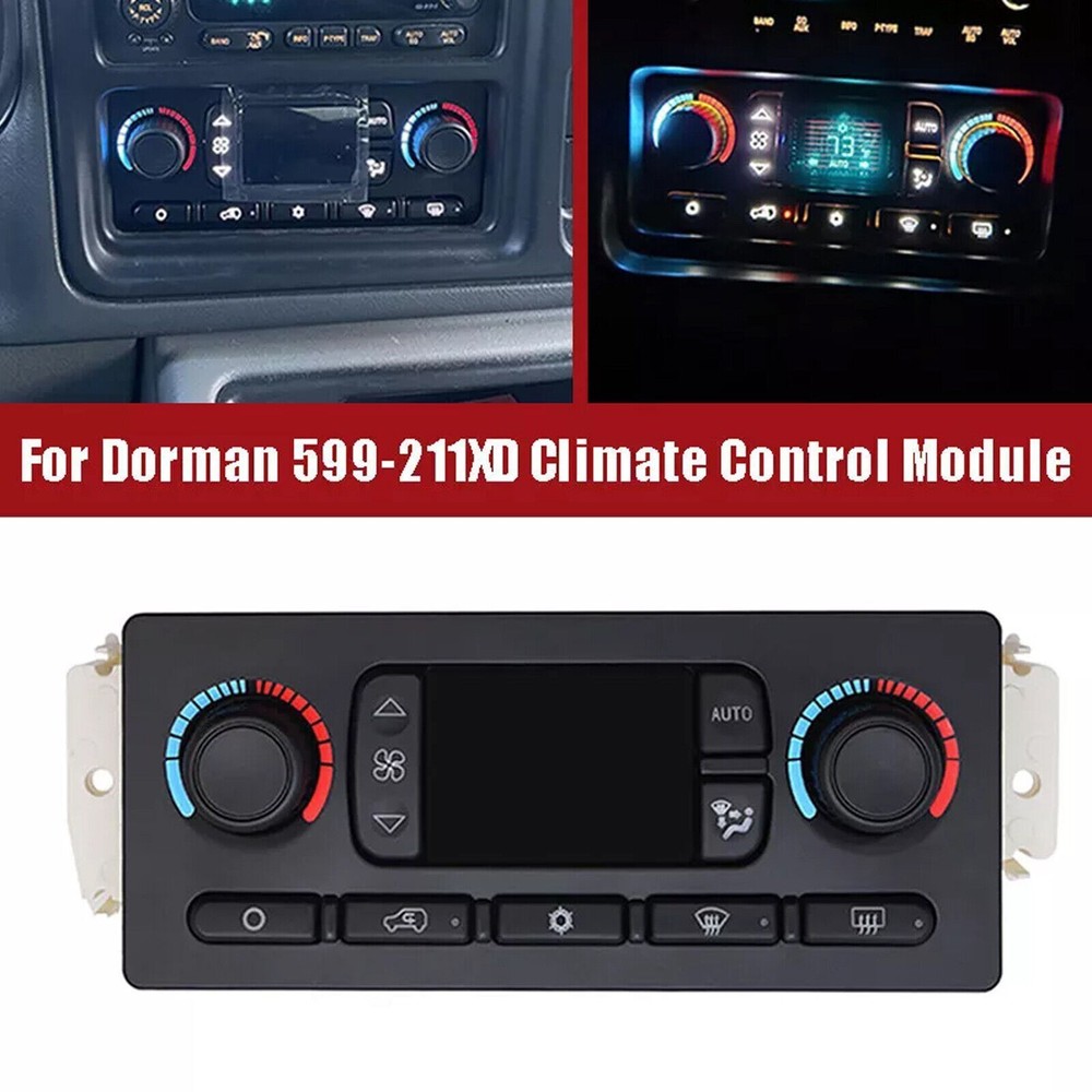 599-211XD A/C Climate Control Module Compatible 2002-09 Chevy Silverado Suburban