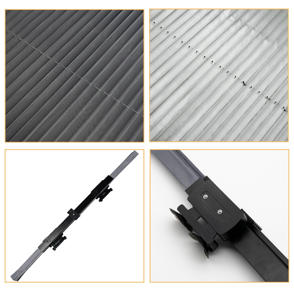 Car Auto Retractable Windshield Sun Shade Visor Folding Cover Block Front Window