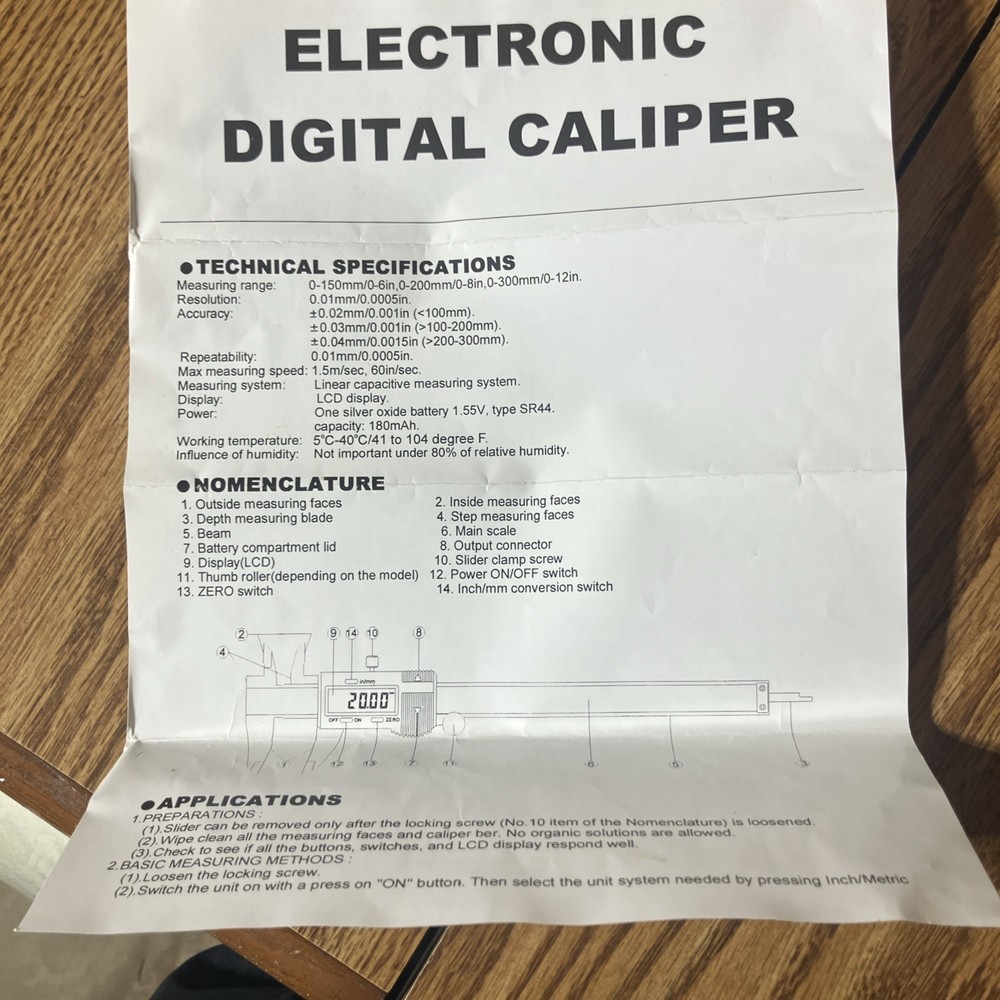 Electronic Digital Caliper
