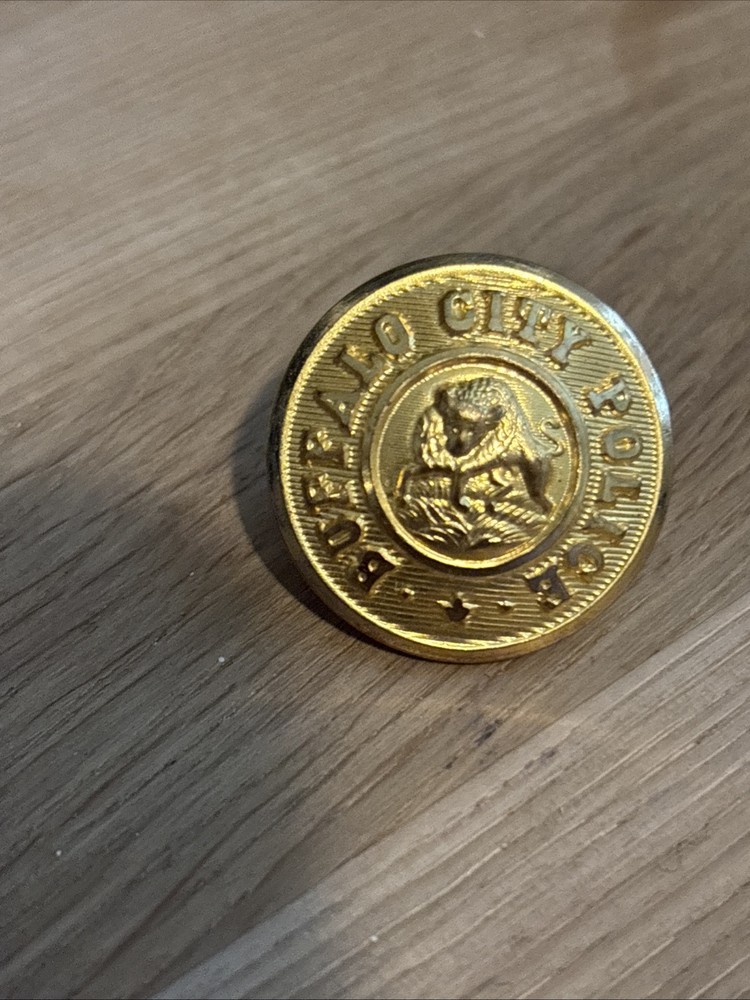 Buffalo CityPol Button Obsolete